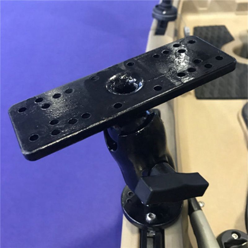Fish Finder Mount - ABUE-2X แท่นยึดเครื่องหาปลาอิเล็กทรอนิกส์แบบหมุนได้สำหรับเรือ ใช้ได้กับเรือทุกประเภท