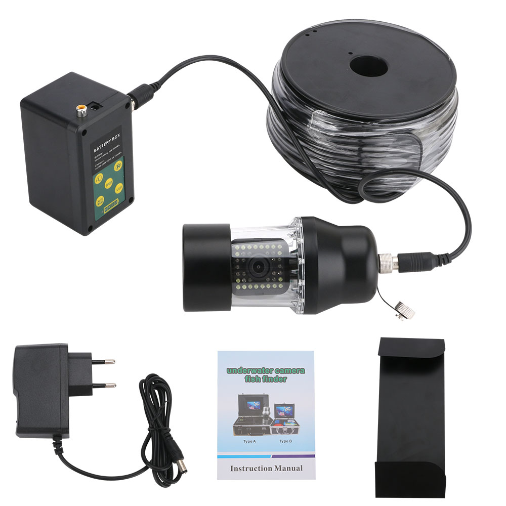 Underwater Camera - เครื่องบันทึก DVR ขนาด 9 นิ้ว กล้องวิดีโอตกปลาใต้น้ำ