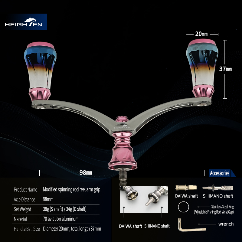ที่จับแกนหมุนหมุน98มม. สำหรับ  - Shimano Reel Stradic บทวิจารณ์และราคา