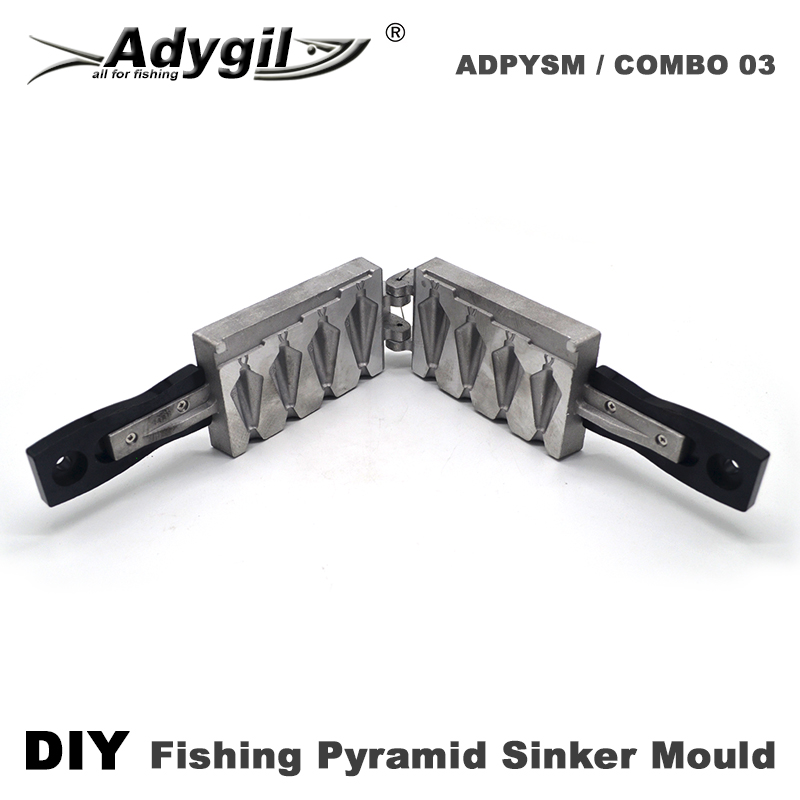 Adygil แม่พิมพ์ Sinker พีระมิด - Fishing Depth Finder บทวิจารณ์และราคา